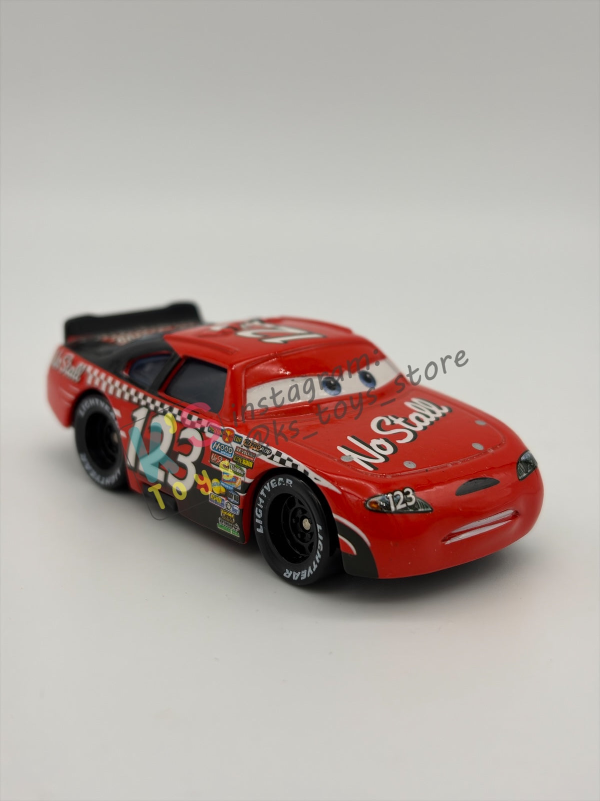 PRE-OWNED / LOOSE DISNEY PIXAR CARS - "TODD MARCUS / NO STALL" CARS SERIES - NEAR MINT CONDITION