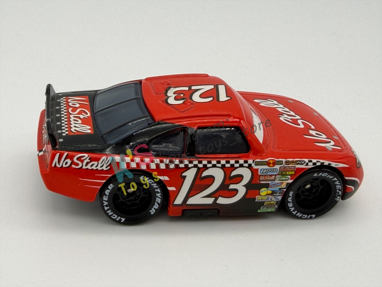 PRE-OWNED / LOOSE DISNEY PIXAR CARS - "TODD MARCUS / NO STALL" CARS SERIES - NEAR MINT CONDITION