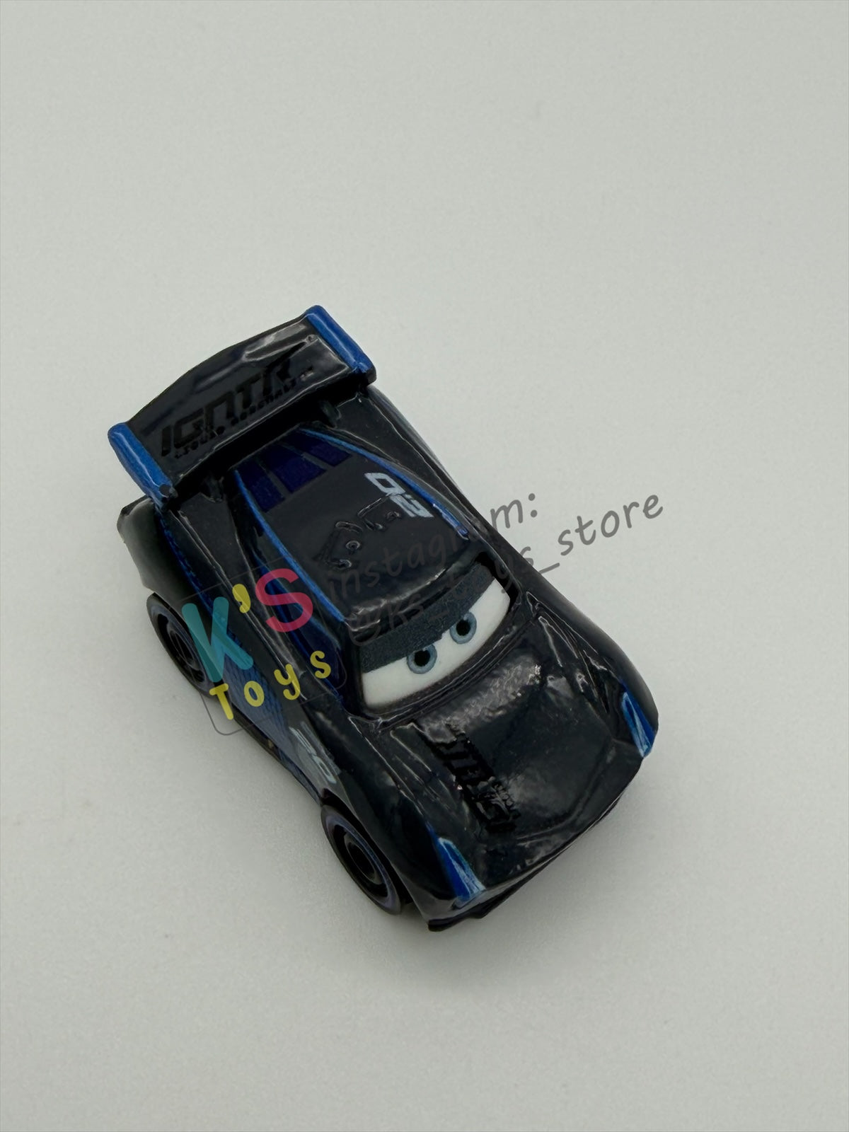 Loose Mini Racers Pixar Disney Cars, JACKSON STORM - Mint/Near Mint Condition