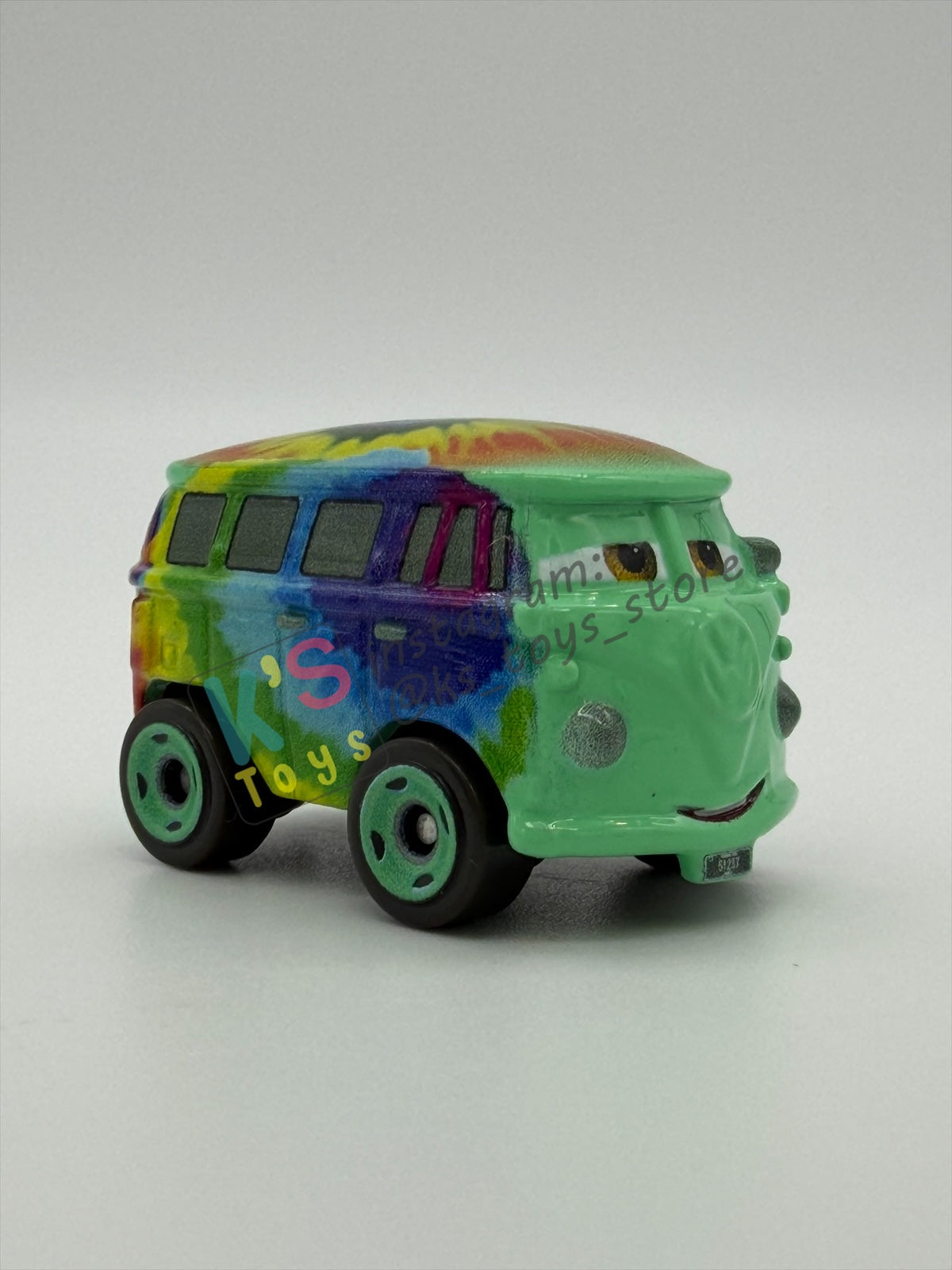 Loose Mini Racers Pixar Disney Cars, PEACE FILLMORE - Mint / Near Mint Condition