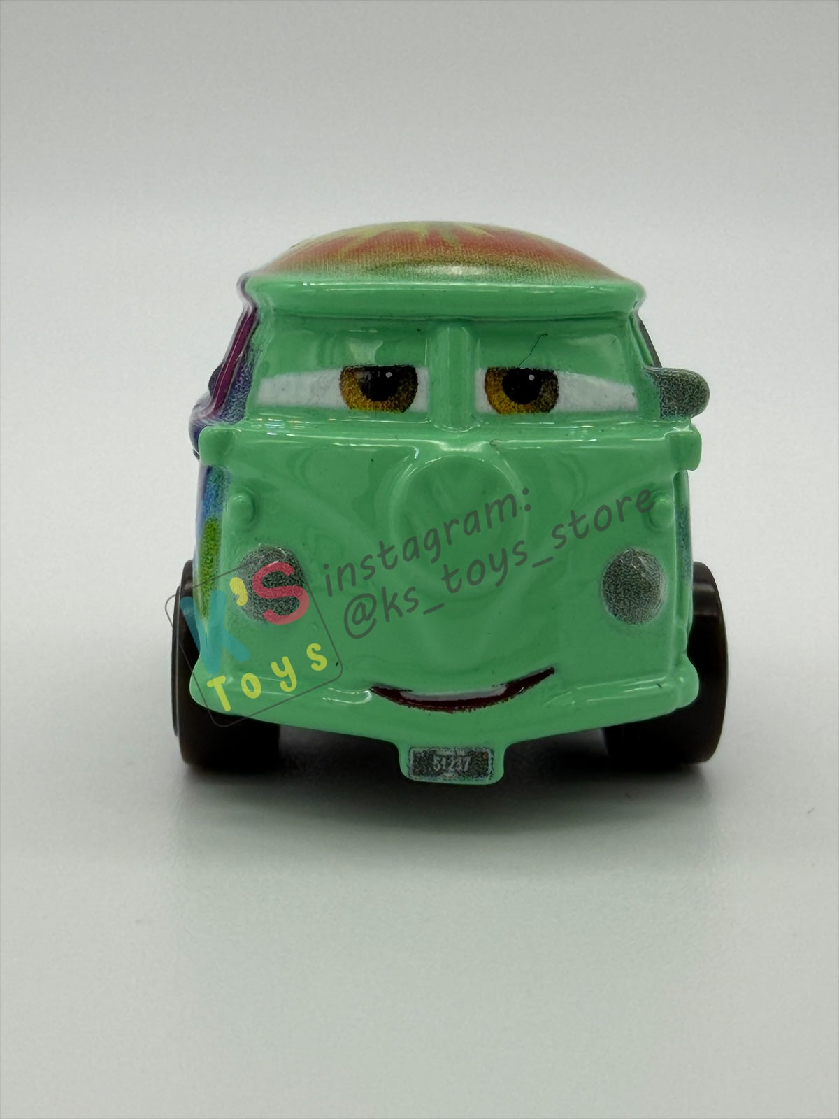 Loose Mini Racers Pixar Disney Cars, PEACE FILLMORE - Mint / Near Mint Condition