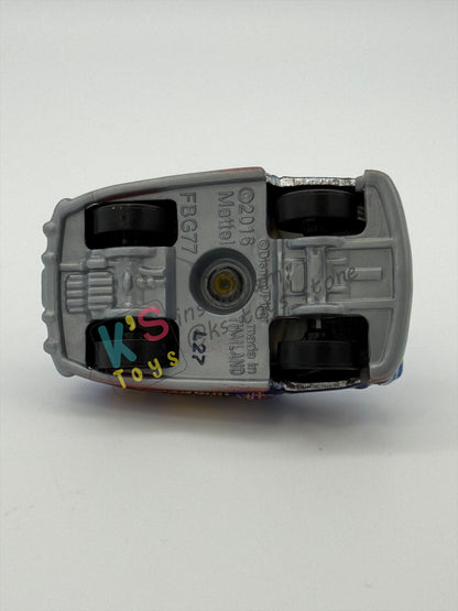 Loose Mini Racers Pixar Disney Cars, Metallic Fabulous Hudson Hornet - Displayed Condition