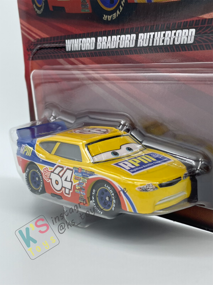 DISNEY PIXAR CARS BY MATTEL - "WINFORD BRADFORD RUTHERFORD"  2025 RE-RELEASED - BNIP
