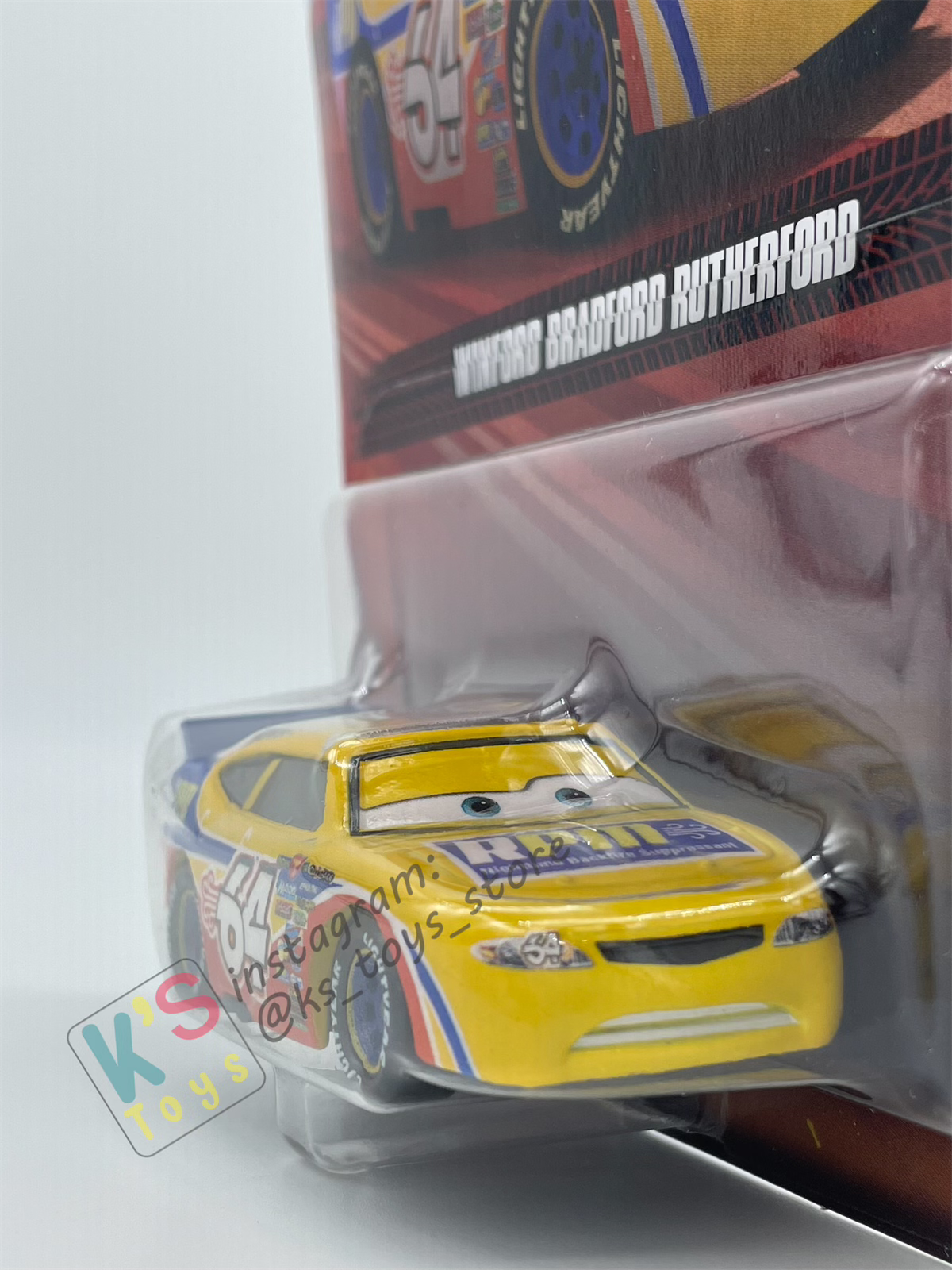 DISNEY PIXAR CARS BY MATTEL - "WINFORD BRADFORD RUTHERFORD"  2025 RE-RELEASED - BNIP