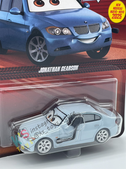 DISNEY PIXAR CARS BY MATTEL - "JONATHAN GEARSON"  2025 NEW RELEASED - BNIP