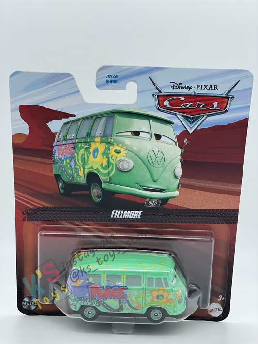 DISNEY PIXAR CARS BY MATTEL - "FILLMORE"  2025 RE-RELEASED - BNIP