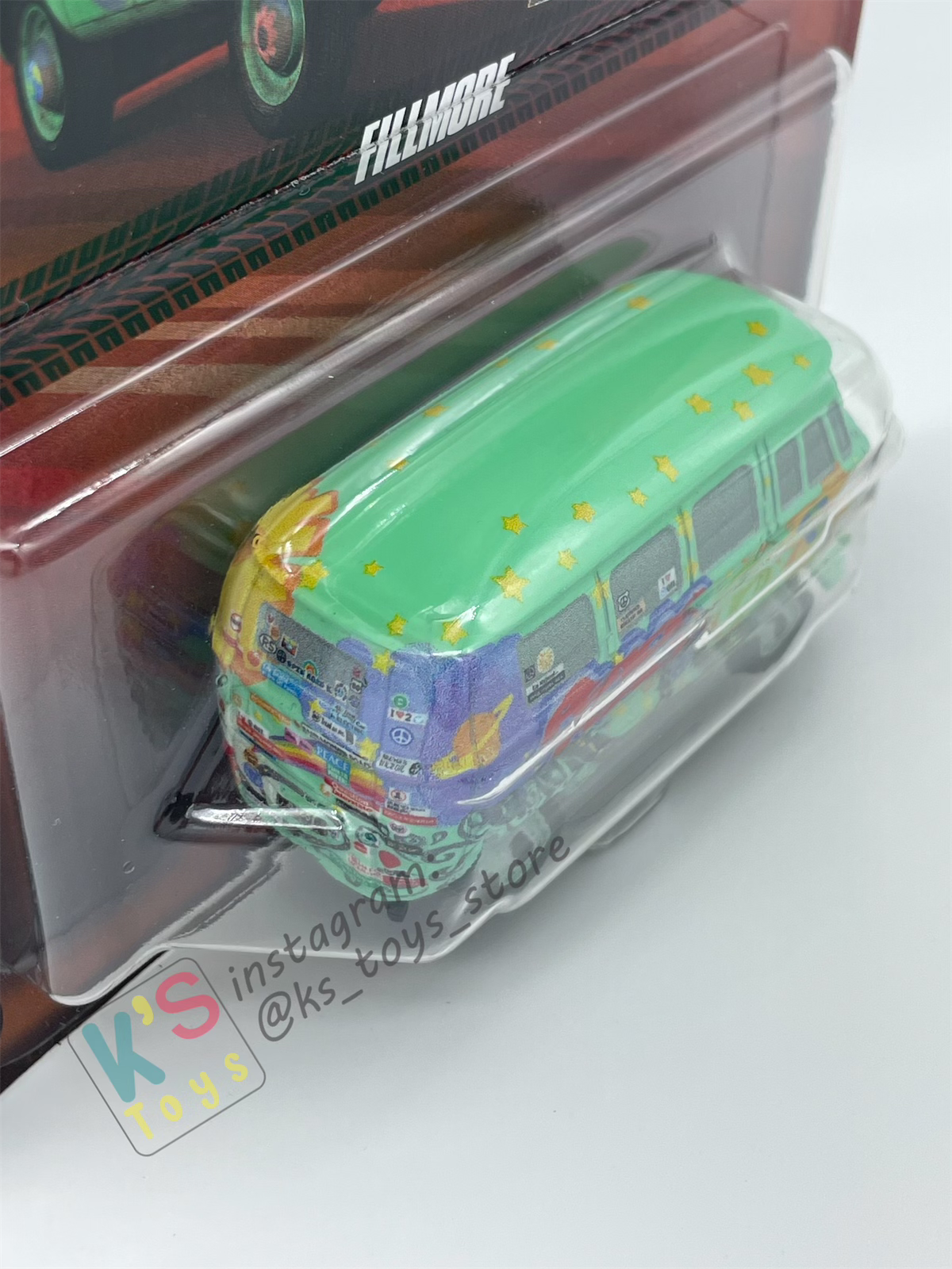 DISNEY PIXAR CARS BY MATTEL - "FILLMORE"  2025 RE-RELEASED - BNIP
