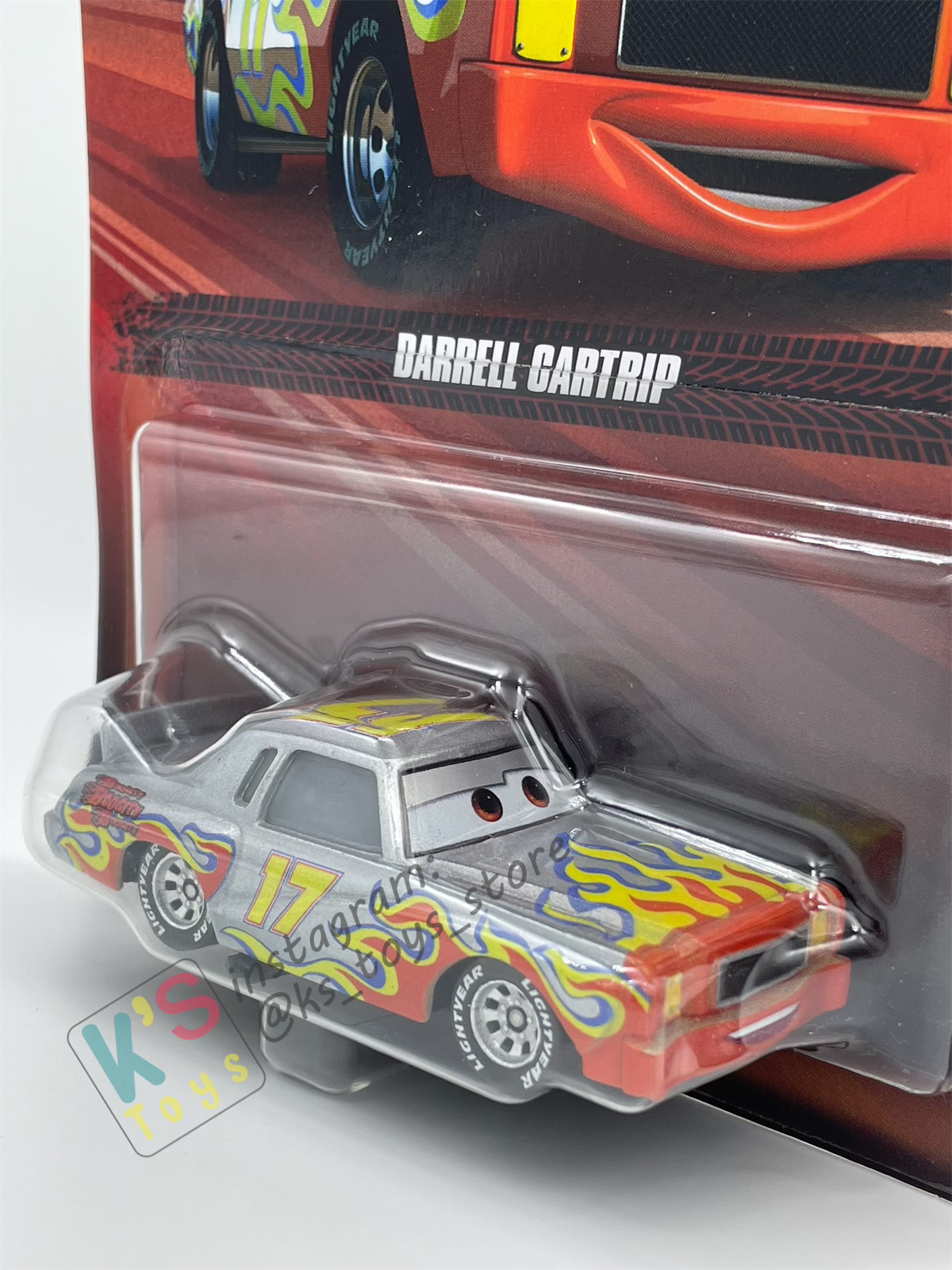 Disney Pixar Cars by MATTEL, DARRELL CARTRIP - 2025 RE-RELEASED - BNIP