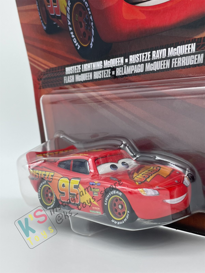 DISNEY PIXAR CARS BY MATTEL - "RUSTEZE LIGHTNING MCQUEEN"  2025 RE-RELEASED - BNIP