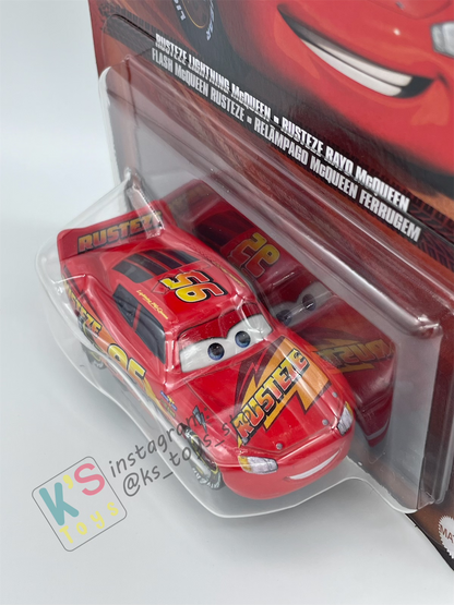 DISNEY PIXAR CARS BY MATTEL - "RUSTEZE LIGHTNING MCQUEEN"  2025 RE-RELEASED - BNIP