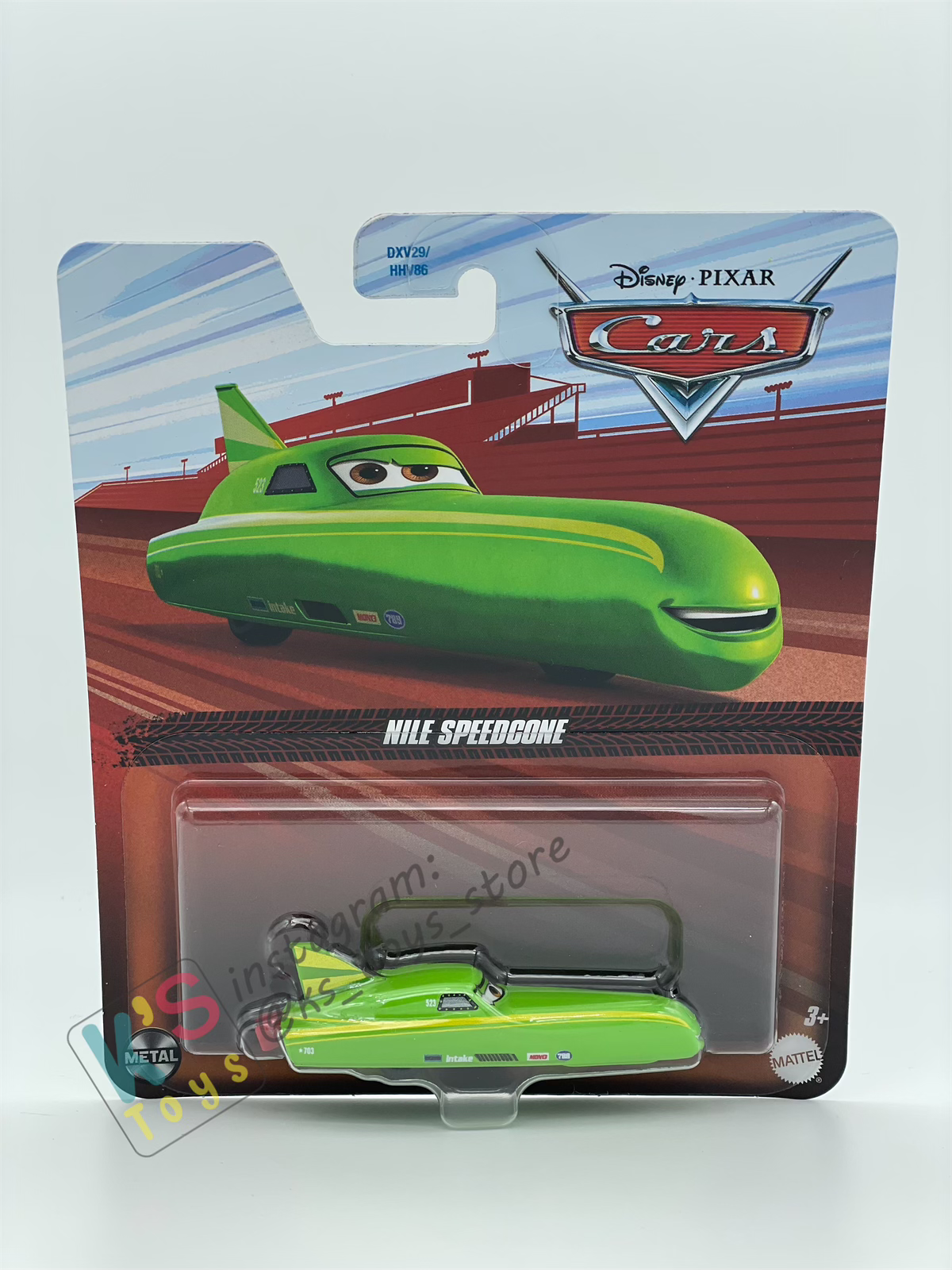 DISNEY PIXAR CARS BY MATTEL - "NILE SPEEDCONE"  2025 RE-RELEASED - BNIP