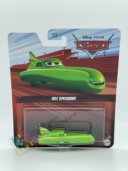 DISNEY PIXAR CARS BY MATTEL - "NILE SPEEDCONE"  2025 RE-RELEASED - BNIP