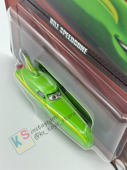 DISNEY PIXAR CARS BY MATTEL - "NILE SPEEDCONE"  2025 RE-RELEASED - BNIP