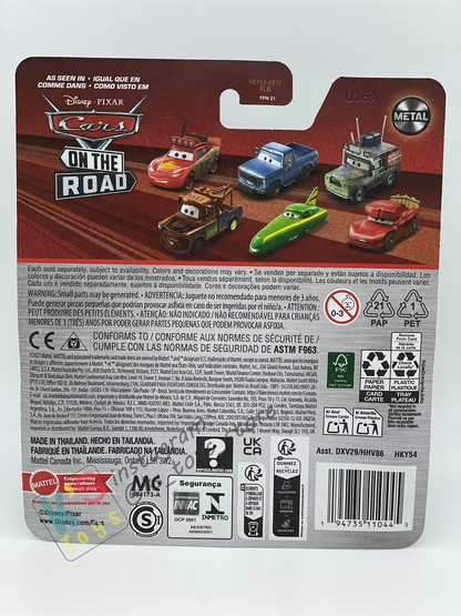 DISNEY PIXAR CARS BY MATTEL - "NILE SPEEDCONE"  2025 RE-RELEASED - BNIP