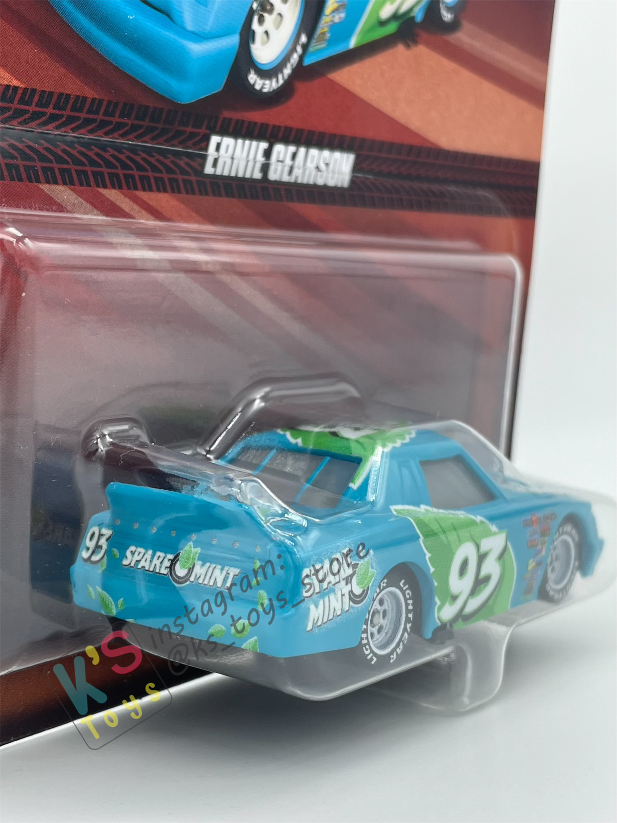 DISNEY PIXAR CARS BY MATTEL - "ERNIE GEARSON" 2025 RE-RELEASED - BNIP