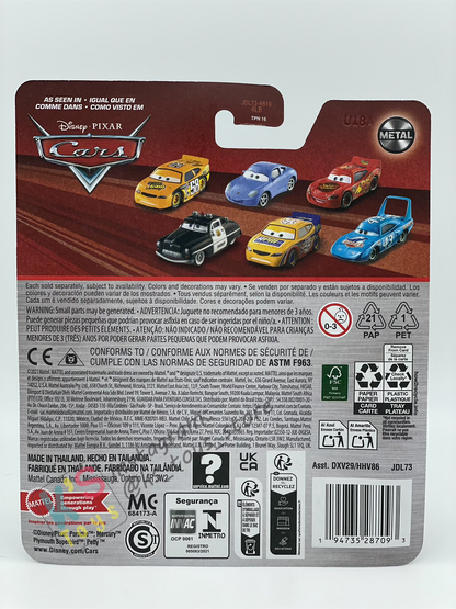 DISNEY PIXAR CARS BY MATTEL - "ERNIE GEARSON" 2025 RE-RELEASED - BNIP