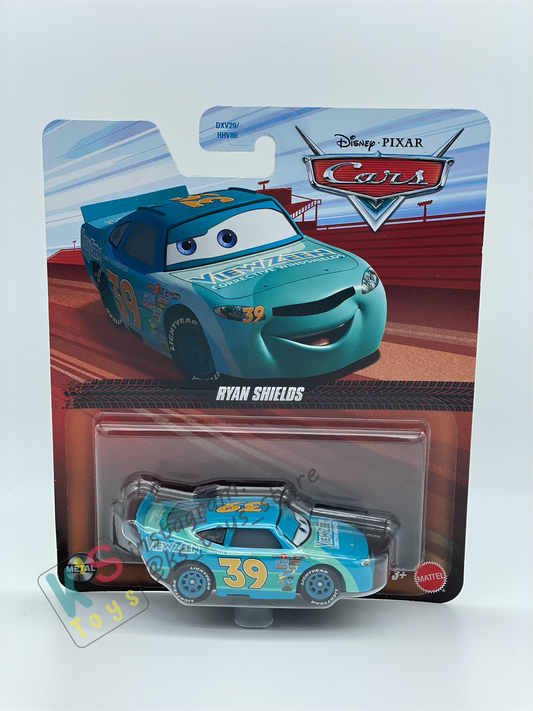 DISNEY PIXAR CARS BY MATTEL - "RYAN SHIELDS"  2025 RE-RELEASED - BNIP