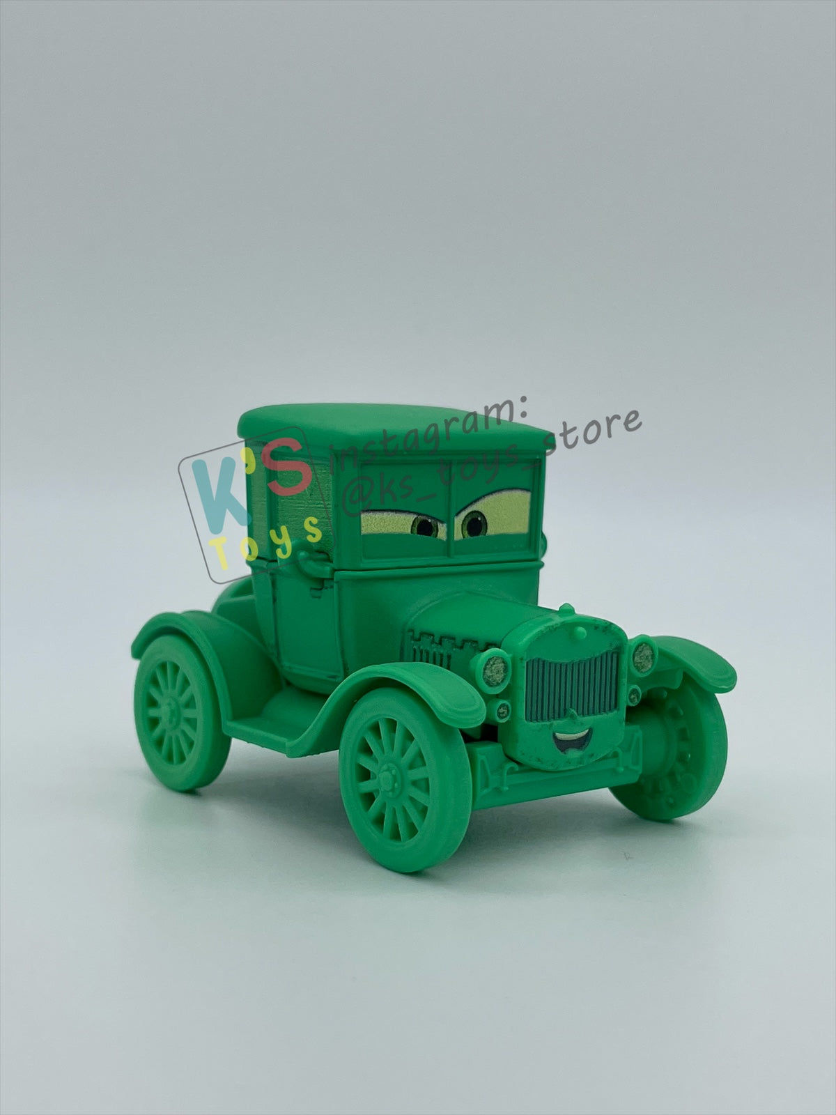 PRE-OWNED / LOOSE DISNEY PIXAR CARS 1:55 BY MATTEL - "LOGAN GEARSALL" CARS ON THE ROAD LIGHTS OUT - MINT CONDITION