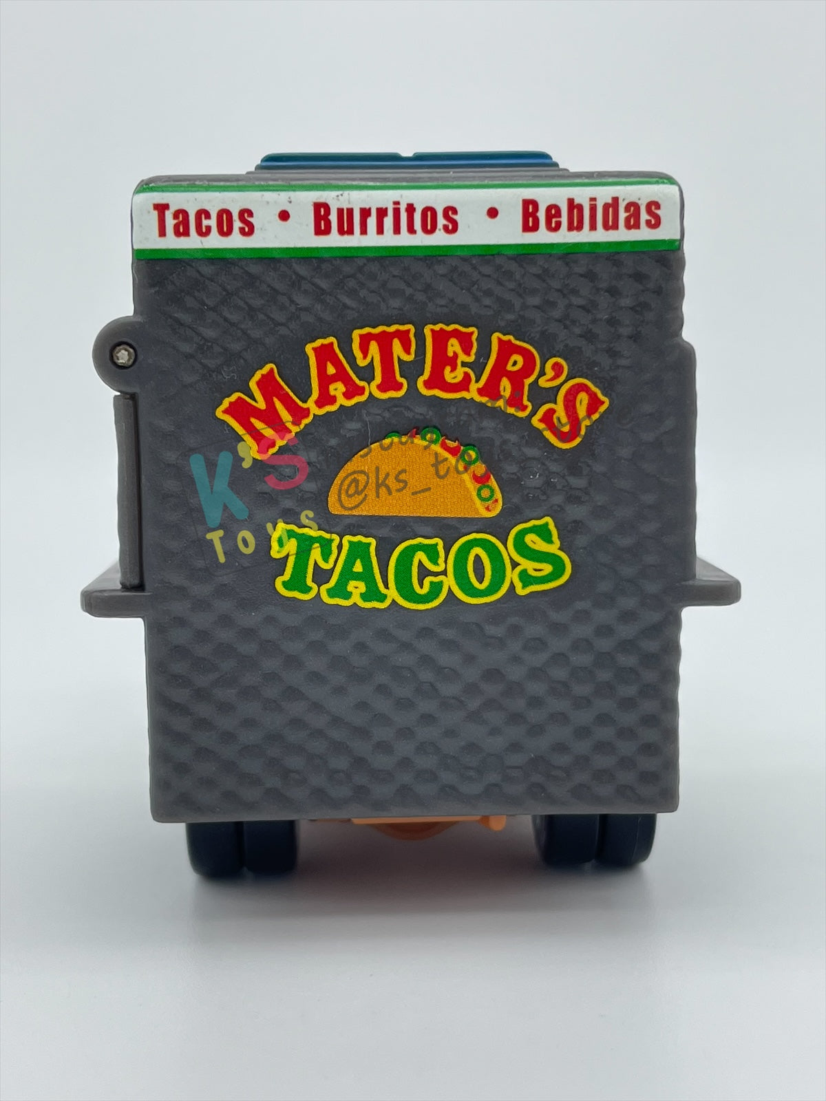 RARE PRE-OWNED / LOOSE DISNEY PIXAR CARS MEGA SIZE BY MATTEL - "TACO MATER" - CARS 2 SERIES - DISPLAYED CONDITION