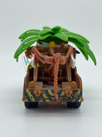 PRE-OWNED / LOOSE DISNEY PIXAR CARS - "FRANCESCO FAN MATER" - CARS 2 MATERS SERIES - DISPLAYED CONDITION