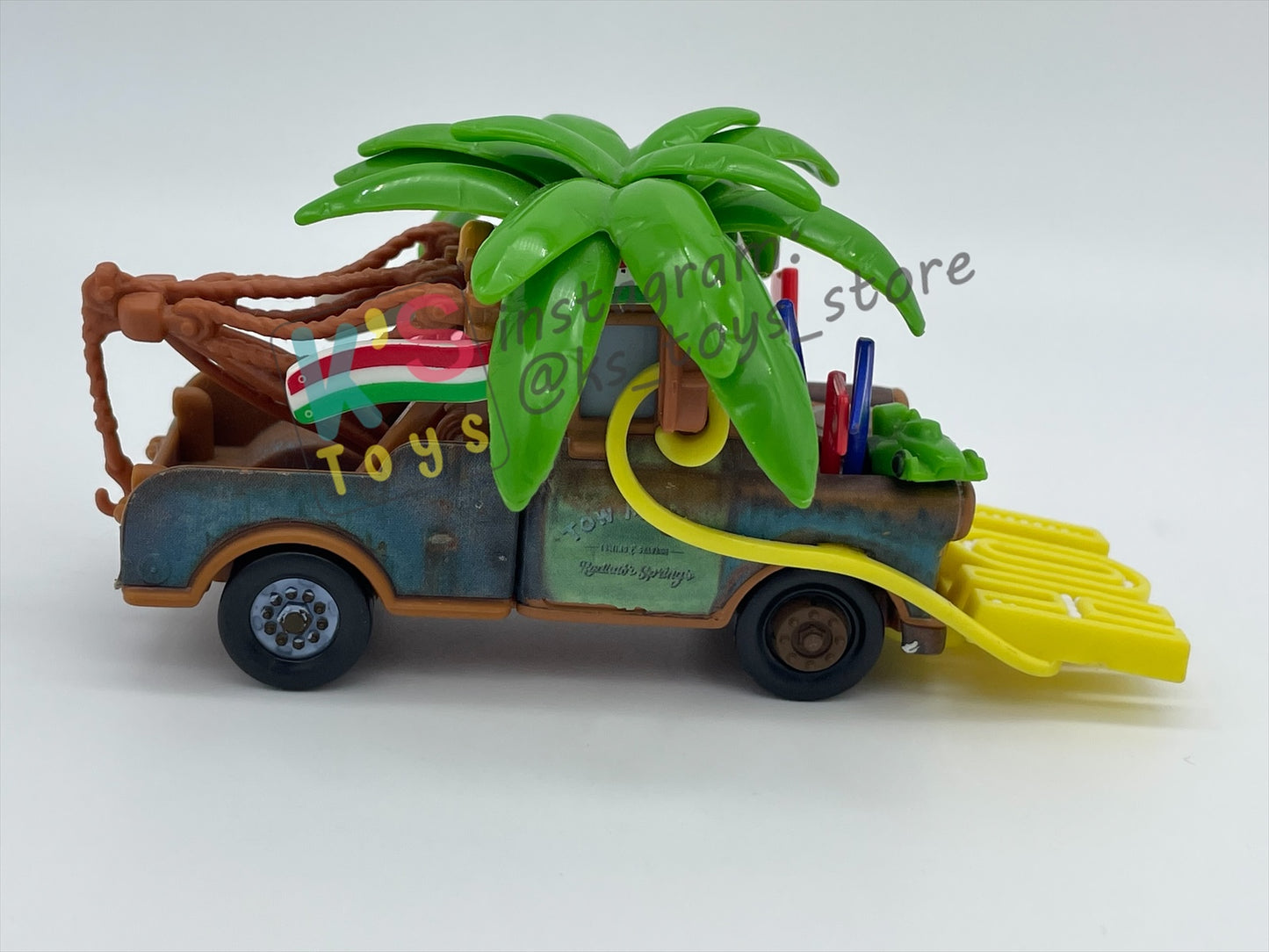 PRE-OWNED / LOOSE DISNEY PIXAR CARS - "FRANCESCO FAN MATER" - CARS 2 MATERS SERIES - DISPLAYED CONDITION