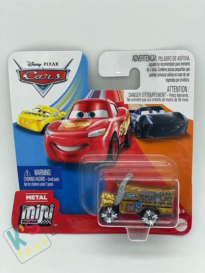 Mini Racers Pixar Disney Cars, 2020 Series 5,  METALLIC MISS FRITTER