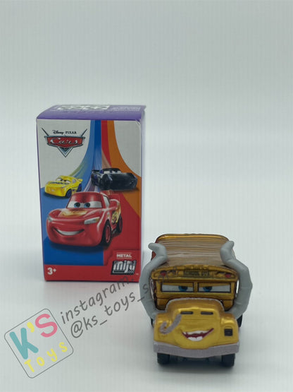 Mini Racers Pixar Disney Cars, 2020 Series 5 #59 METALLIC MISS FRITTER