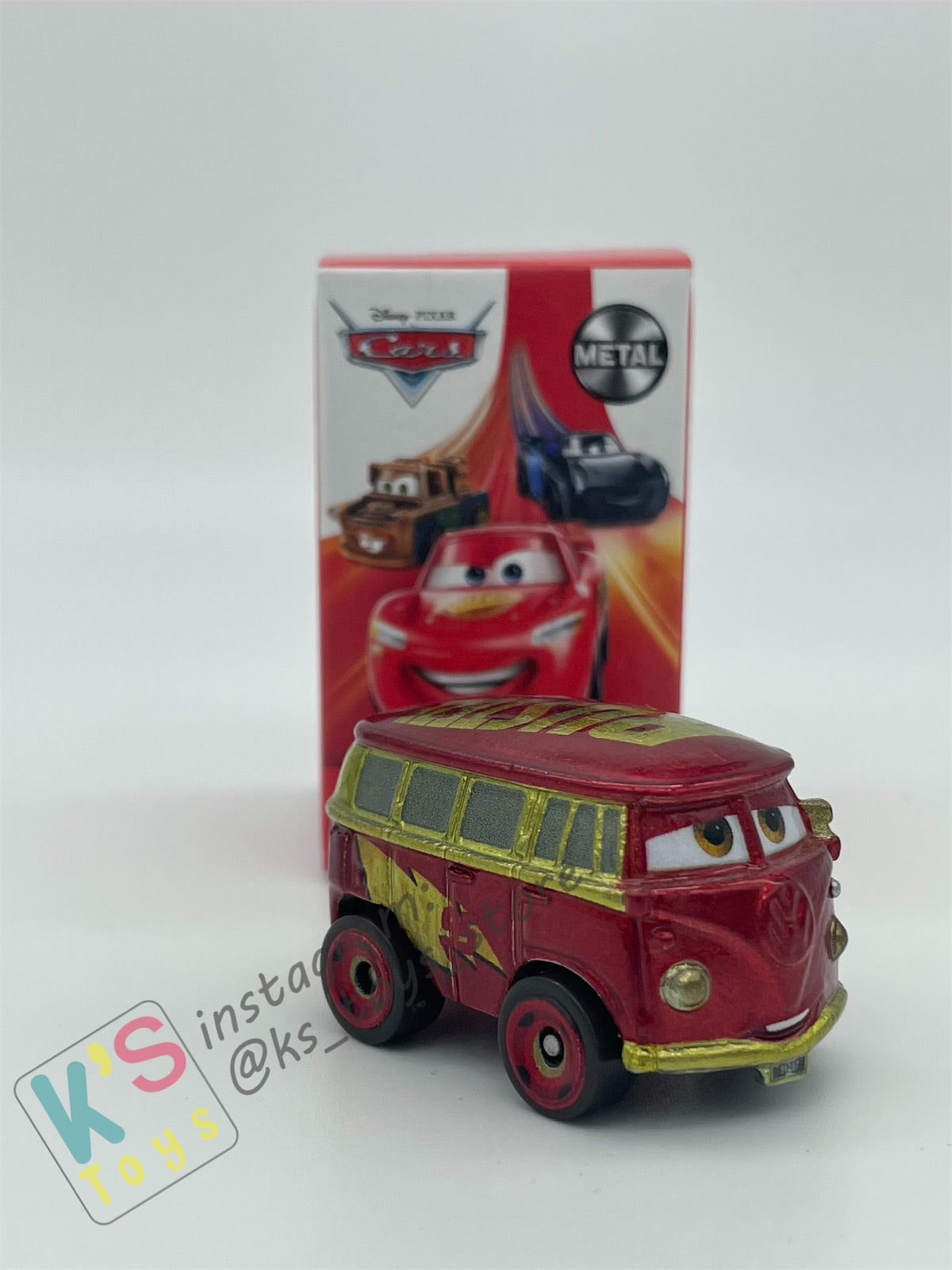 Mini Racers Pixar Disney Cars, 2021 Series 1, #04 RUSTEZE RACING FILLMORE