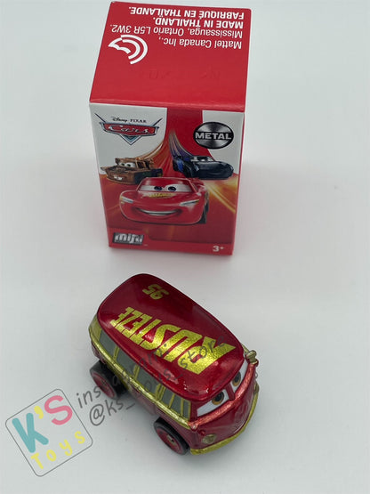 Mini Racers Pixar Disney Cars, 2021 Series 1, #04 RUSTEZE RACING FILLMORE