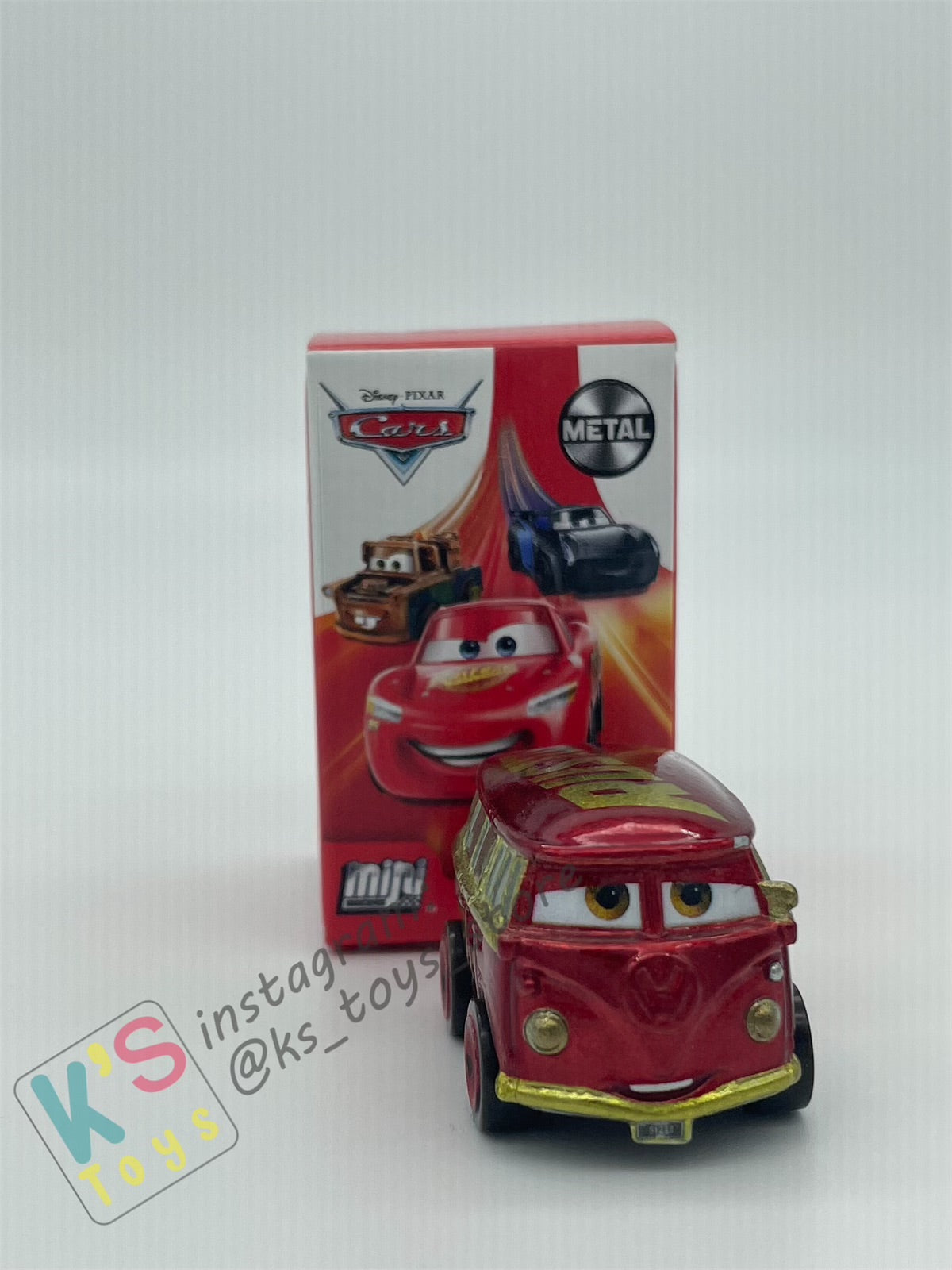 Mini Racers Pixar Disney Cars, 2021 Series 1, #04 RUSTEZE RACING FILLMORE