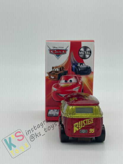 Mini Racers Pixar Disney Cars, 2021 Series 1, #04 RUSTEZE RACING FILLMORE