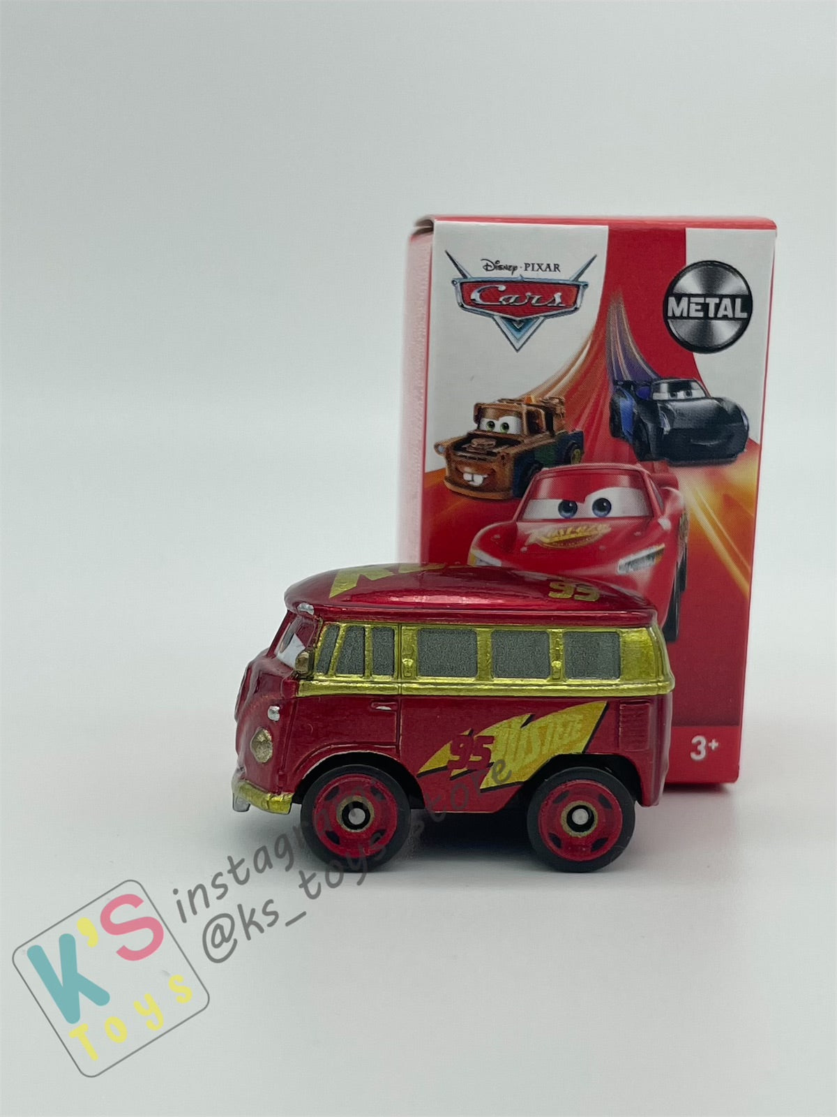 Mini Racers Pixar Disney Cars, 2021 Series 1, #04 RUSTEZE RACING FILLMORE