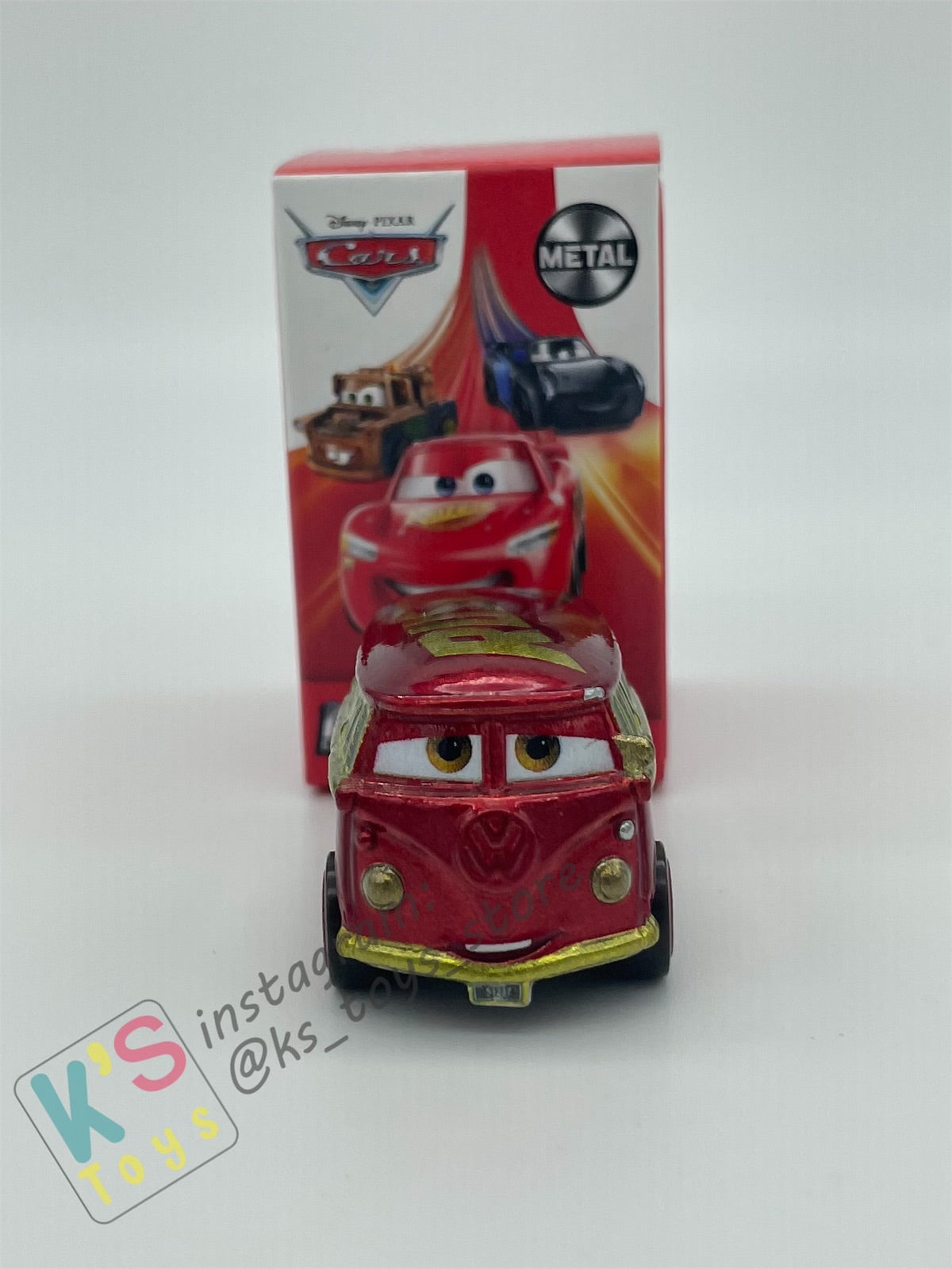 Mini Racers Pixar Disney Cars, 2021 Series 1, #04 RUSTEZE RACING FILLMORE