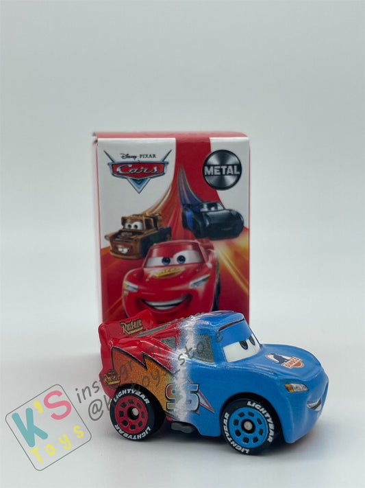 Mini Racers Pixar Disney Cars, 2021 Series 1, #01 TRANSFORMING LIGHTNING MCQUEEN