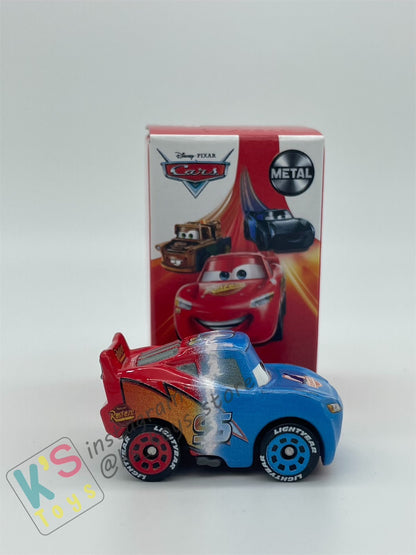 Mini Racers Pixar Disney Cars, 2021 Series 1, #01 TRANSFORMING LIGHTNING MCQUEEN