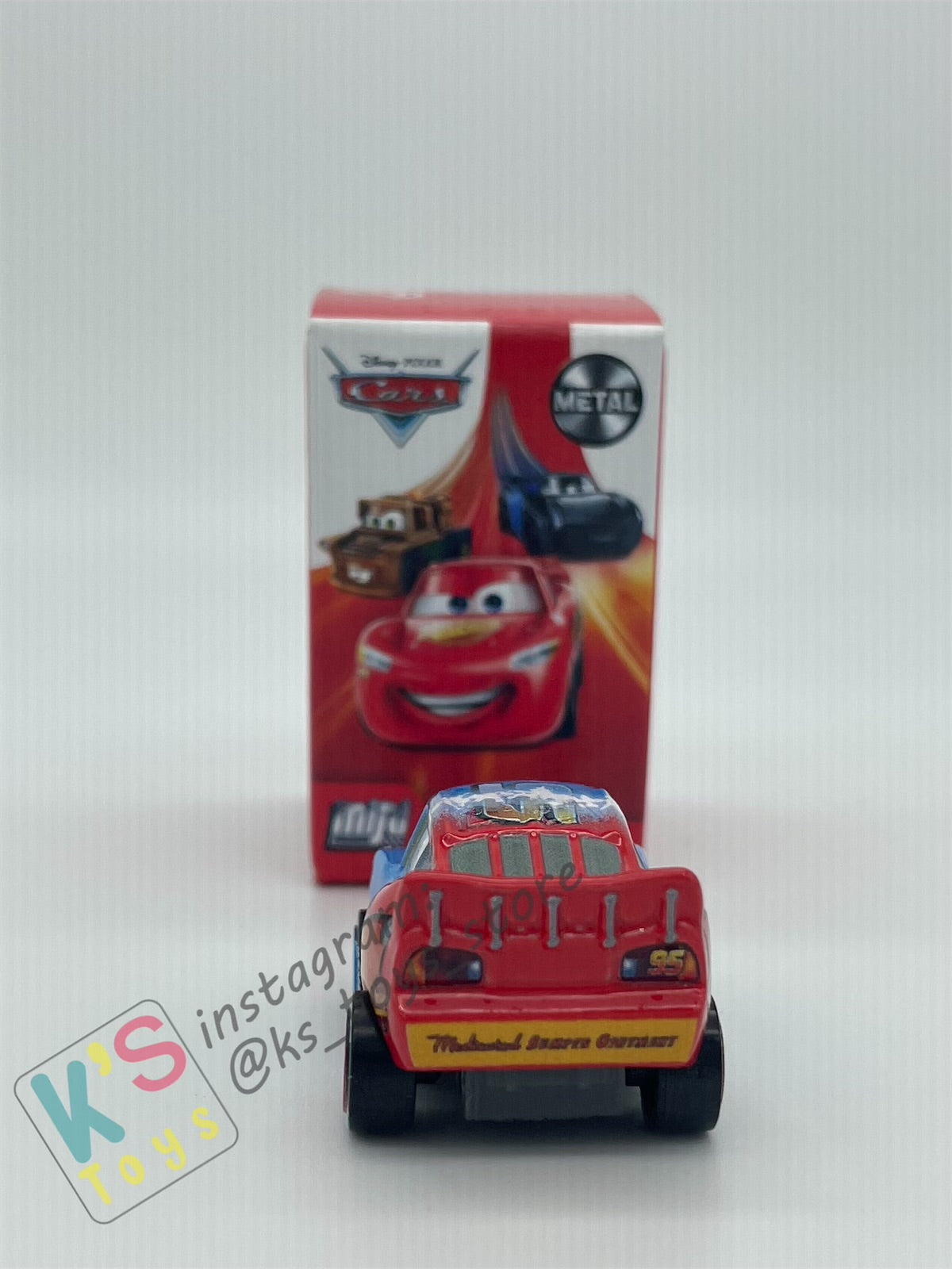 Mini Racers Pixar Disney Cars, 2021 Series 1, #01 TRANSFORMING LIGHTNING MCQUEEN