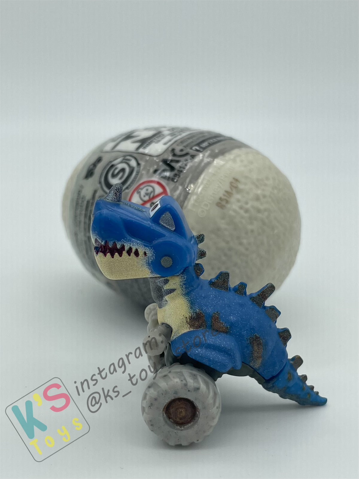 Mini Racers Pixar Disney Cars, 2023 DINO EGG SERIES, #04 TYRANAMISSASAURUS