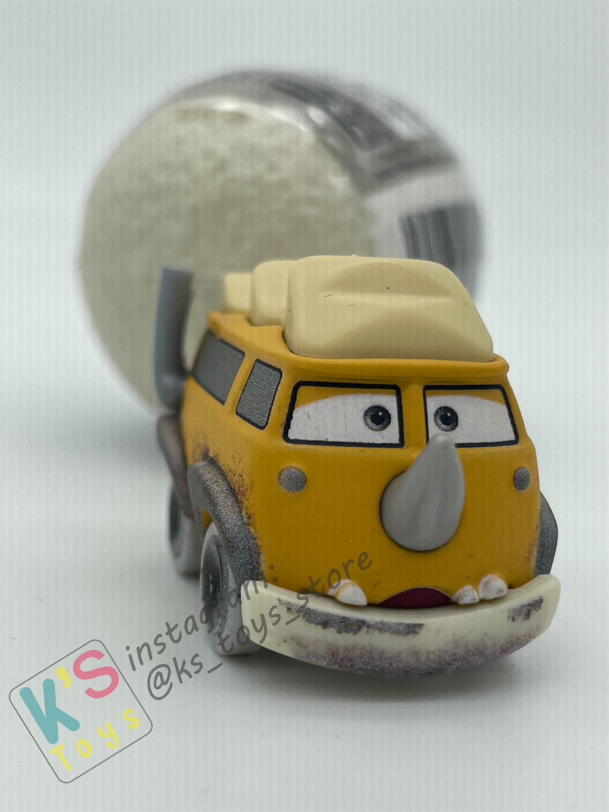 Mini Racers Pixar Disney Cars, 2023 DINO EGG SERIES, #08 WESTFALANAPUS