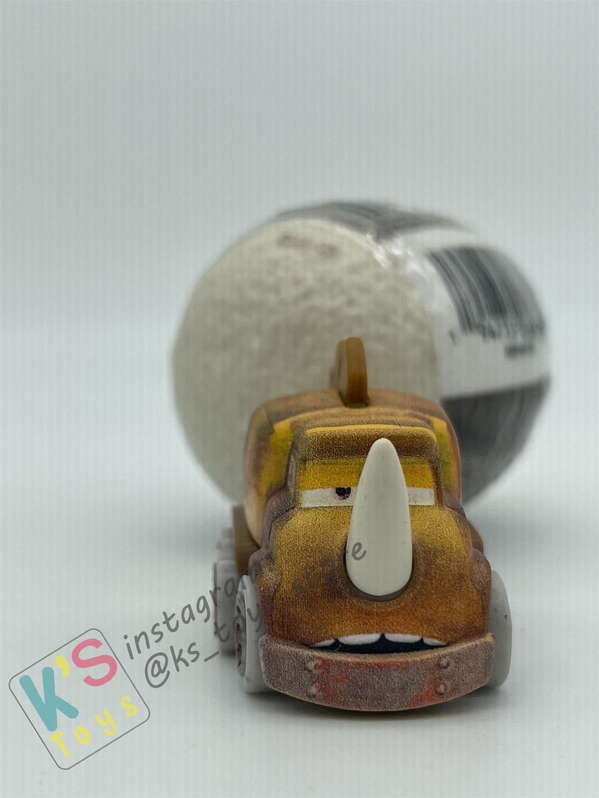 Mini Racers Pixar Disney Cars, 2023 DINO EGG SERIES, #05 QUADRATORQUESAR