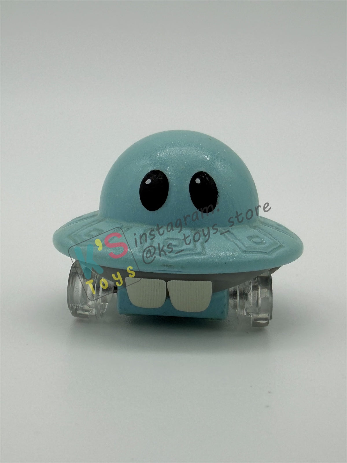 Loose Mini Racers Pixar Disney Cars, MATOR (UFO) GLOW - Mint / Near Mint Condition
