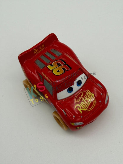 Loose Mini Racers Pixar Disney Cars, DIRT TRACK LIGHTNING MCQUEEN - Mint / Near Mint Condition