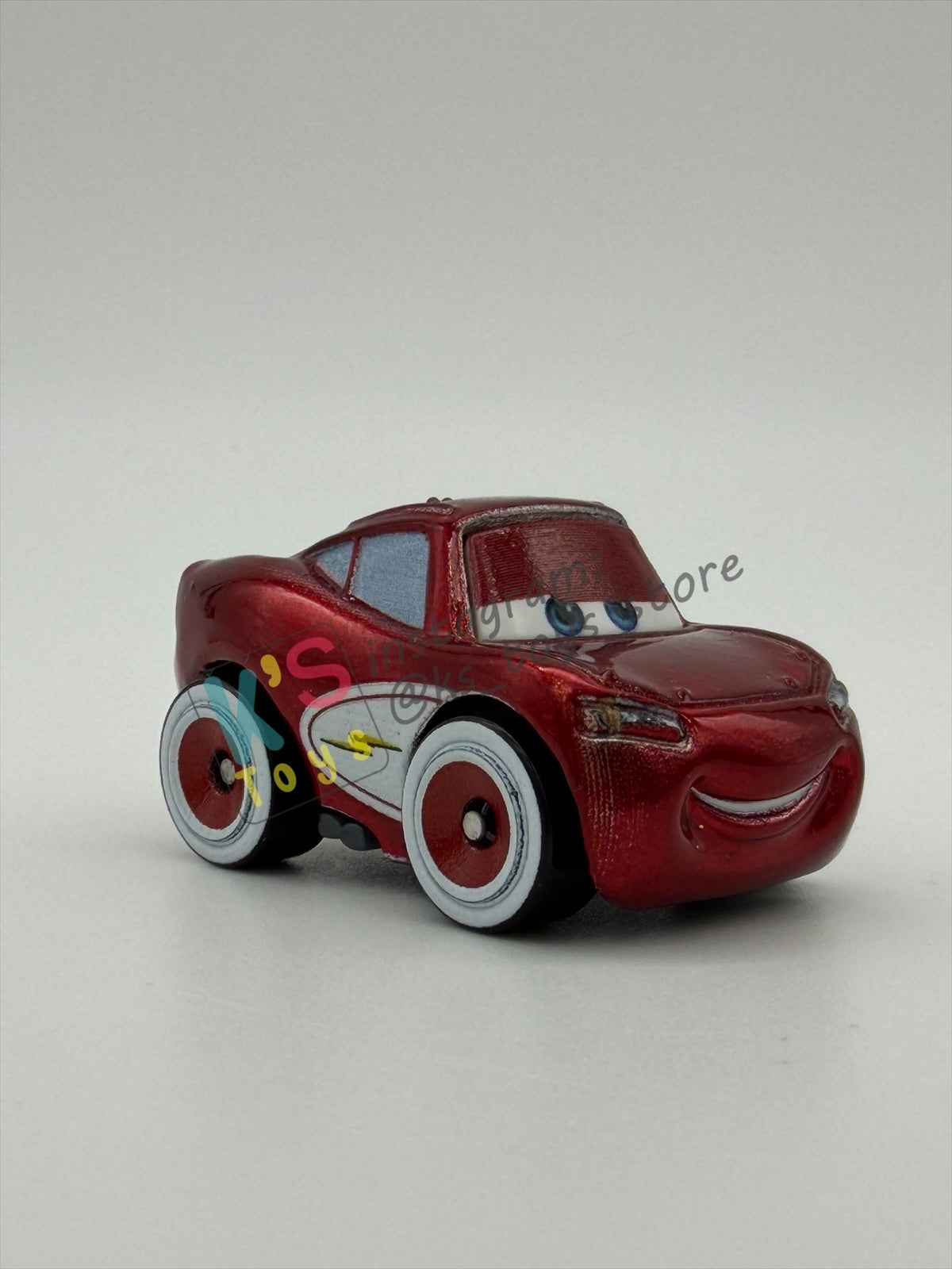 Loose Mini Racers Pixar Disney Cars, NIGHT TIME CRUISIN LIGHTNING MCQUEEN - Mint / Near Mint Condition