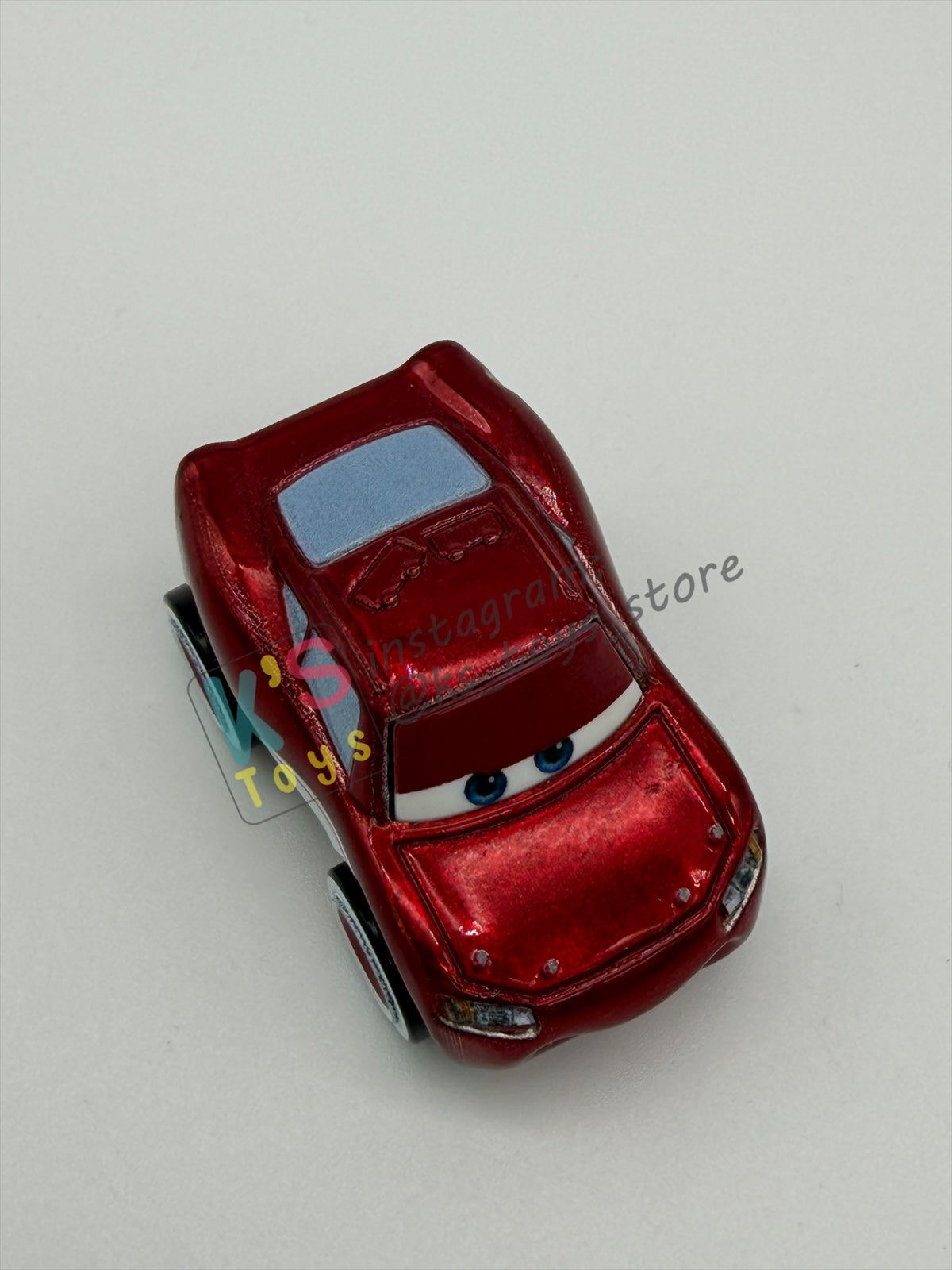 Loose Mini Racers Pixar Disney Cars, NIGHT TIME CRUISIN LIGHTNING MCQUEEN - Mint / Near Mint Condition