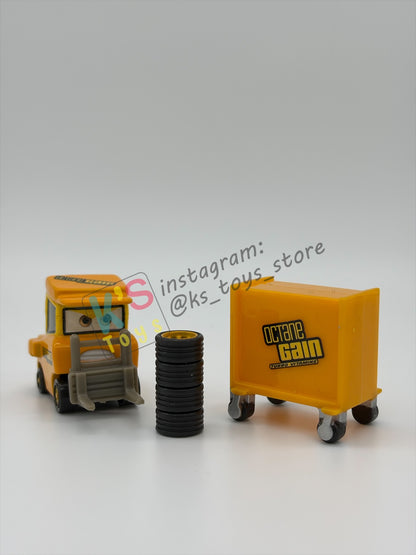 PRE-OWNED / LOOSE DISNEY PIXAR CARS - "OCTANE GAIN PITTY / DUDLEY SPARE" CARS 1 - NEAR MINT CONDITION - READ DESCRIPTION!!!!!!