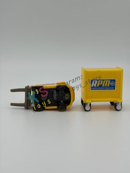 PRE-OWNED / LOOSE DISNEY PIXAR CARS - "PETROL PULASKI / RPM PITTY" CARS 1 - PRE-OWNED IN GOOD CONDITION - READ DESCRIPTION!!!!!!