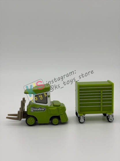 PRE-OWNED / LOOSE DISNEY PIXAR CARS - "VITOLINE PITTY" CARS 1 - PRE-OWNED IN GOOD CONDITION - READ DESCRIPTION!!!!!!