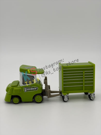 PRE-OWNED / LOOSE DISNEY PIXAR CARS - "VITOLINE PITTY" CARS 1 - PRE-OWNED IN GOOD CONDITION - READ DESCRIPTION!!!!!!