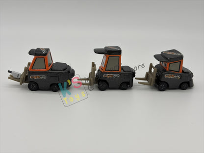 PRE-OWNED / LOOSE DISNEY PIXAR CARS - "NITROADE WIDE PITTY WITH TOOL, NITROADE THIN PITTY, HUGO FAST (NITROADE PITTY)" FROM 4-PACK TEAM NITROADE CREW GIFT PACK CARS 1 - PRE-OWNED IN GOOD CONDITION - READ DESCRIPTION!!!!!!