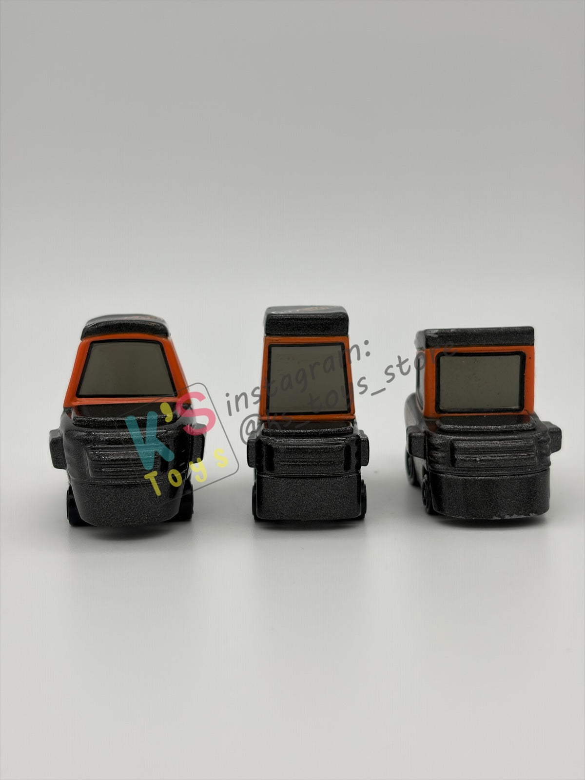 PRE-OWNED / LOOSE DISNEY PIXAR CARS - "NITROADE WIDE PITTY WITH TOOL, NITROADE THIN PITTY, HUGO FAST (NITROADE PITTY)" FROM 4-PACK TEAM NITROADE CREW GIFT PACK CARS 1 - PRE-OWNED IN GOOD CONDITION - READ DESCRIPTION!!!!!!