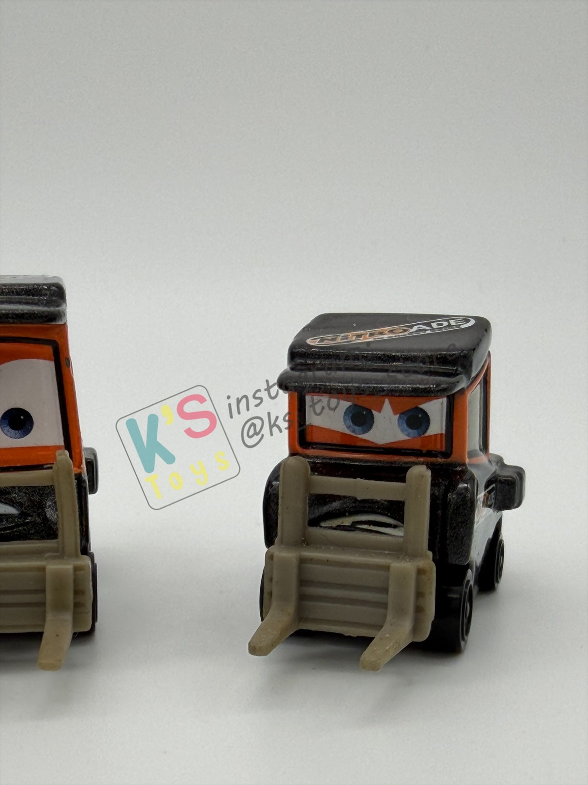 PRE-OWNED / LOOSE DISNEY PIXAR CARS - "NITROADE WIDE PITTY WITH TOOL, NITROADE THIN PITTY, HUGO FAST (NITROADE PITTY)" FROM 4-PACK TEAM NITROADE CREW GIFT PACK CARS 1 - PRE-OWNED IN GOOD CONDITION - READ DESCRIPTION!!!!!!